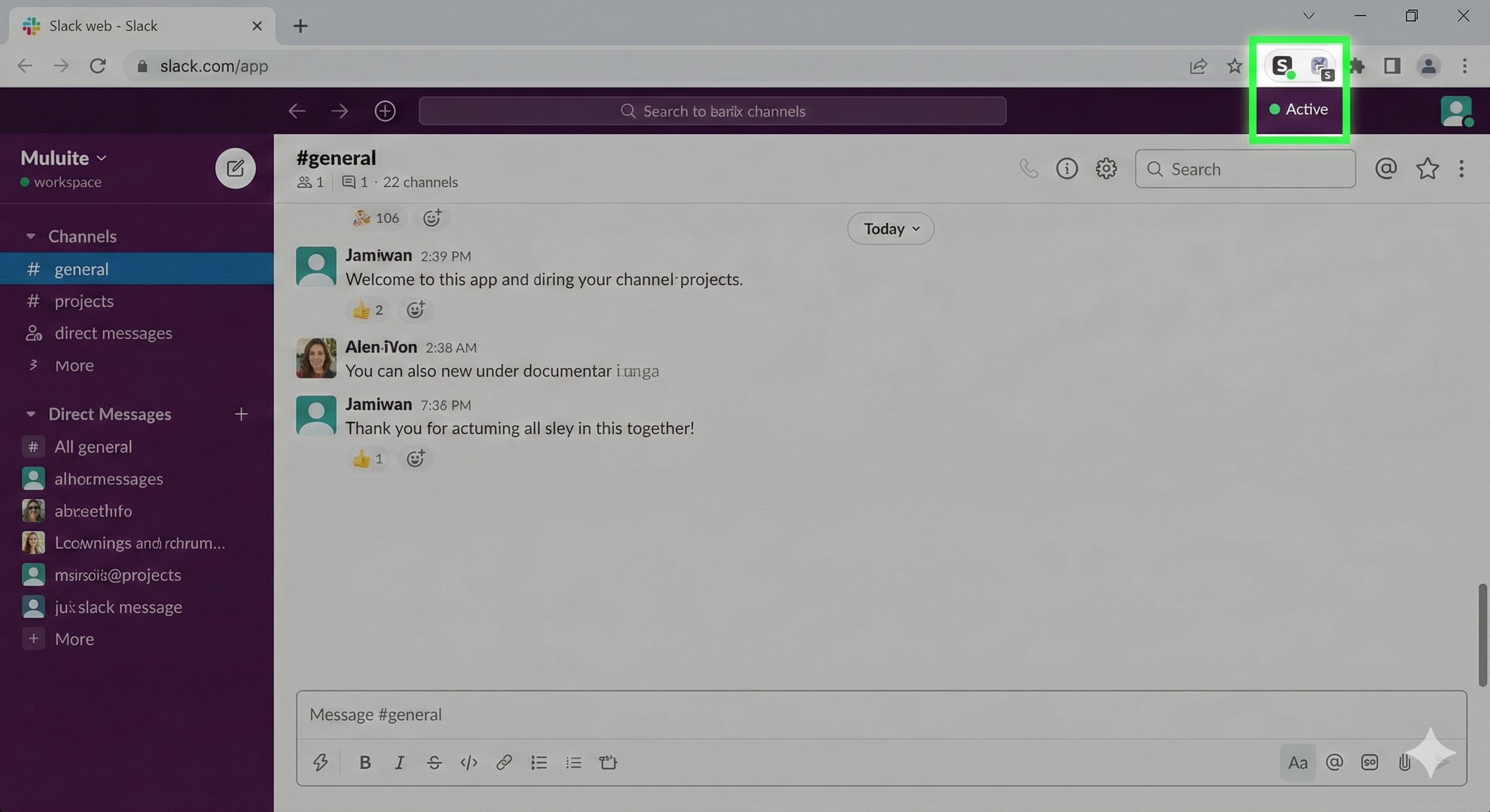Slackブラウザ拡張機能